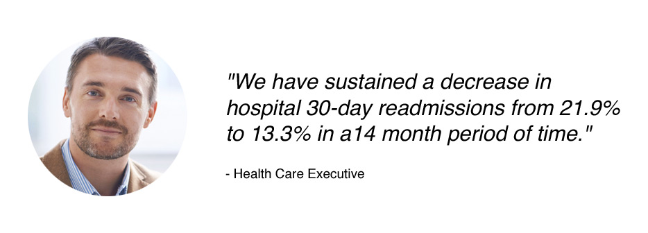 Health care executive testimonial