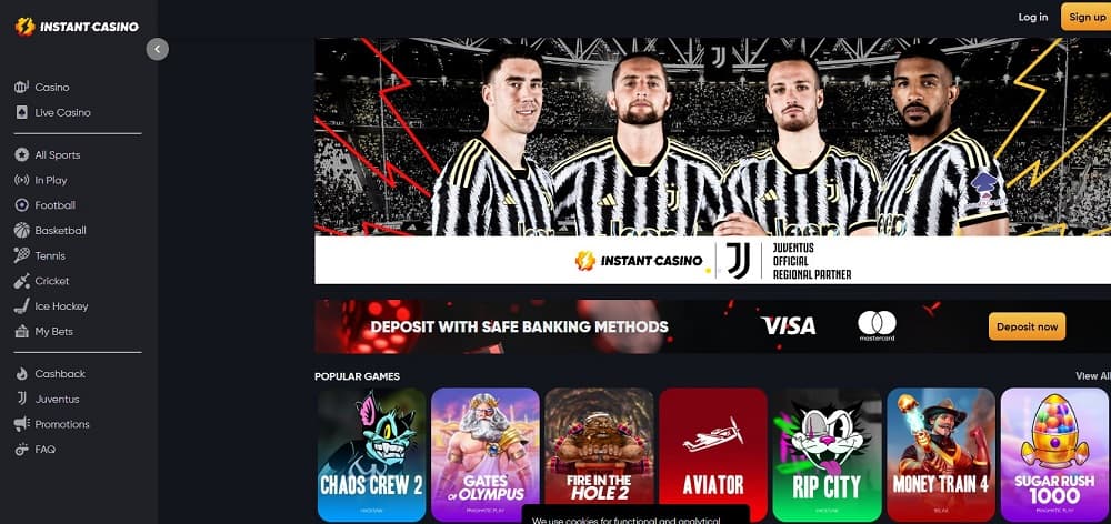 Instant Casino – USDT gambling site with seamless deposits and lightning-fast payouts
