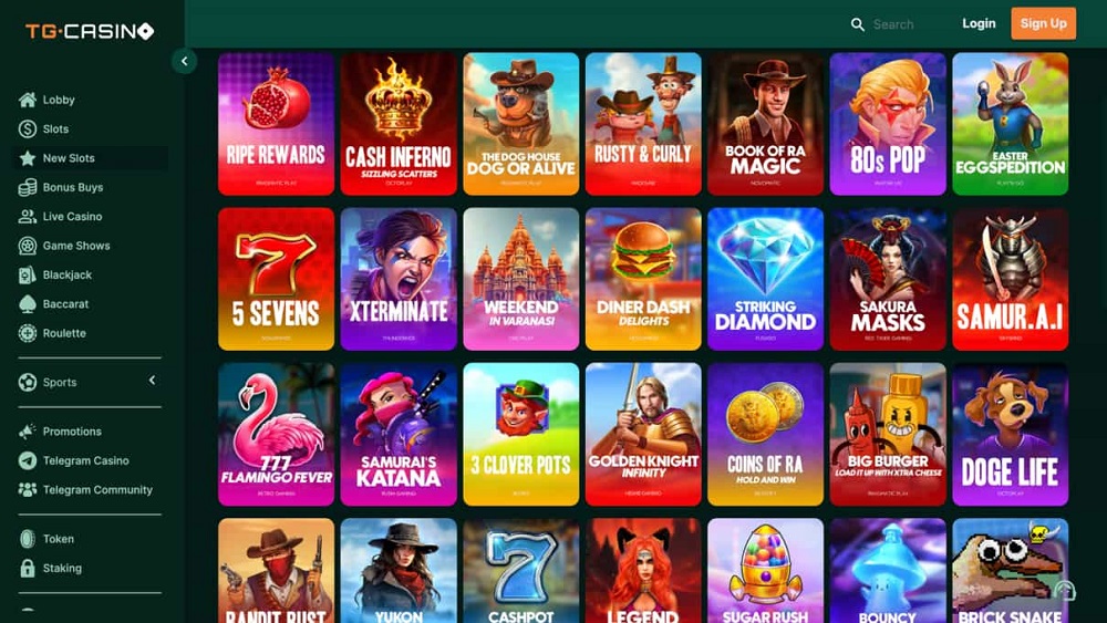 TG.Casino – Top USDT casino known for no-wager free spins and fair gameplay